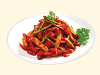 명태회무침